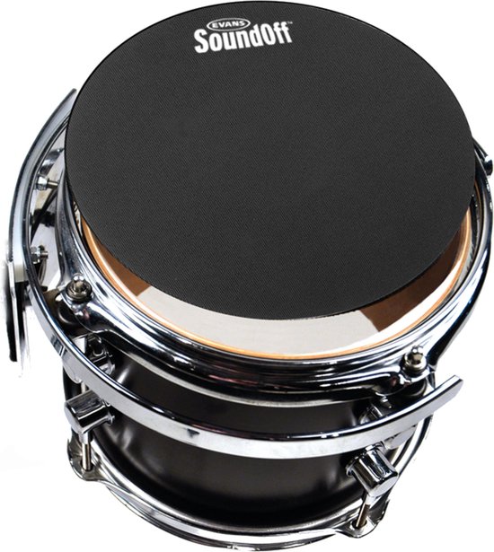 Foto: Evans sound off pad 10 accessoire voor drums