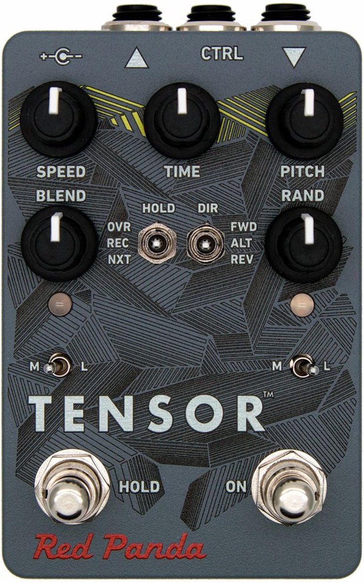 Red Panda Tensor Time Warp Pedal