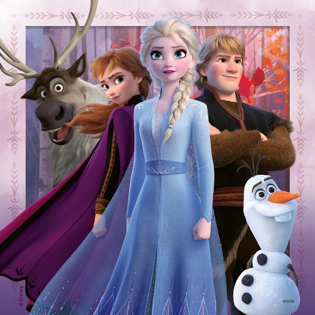 Ravensburger puzzels Disney Frozen 2 - 3 x 49 stukjes - kinderpuzzel — afbeelding 5