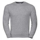 Russell Heren Sweatshirt Lichtgrijs Ronde Hals Regular Fit - L