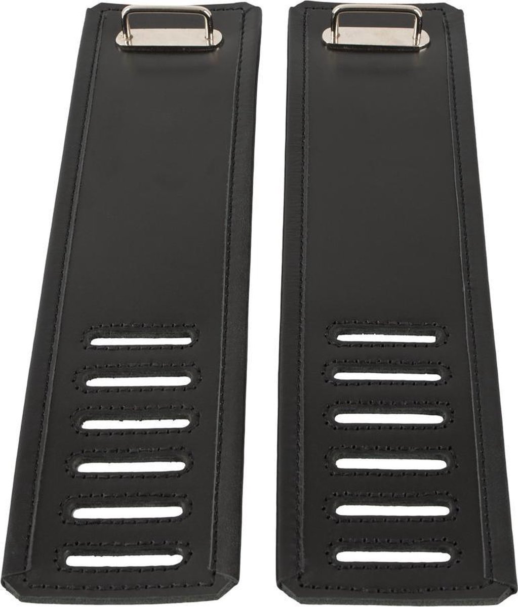 Goedkoopste ZADO – Lederen Handboeien van Hoge Kwaliteit Verstelbaar – One Size – Zwart