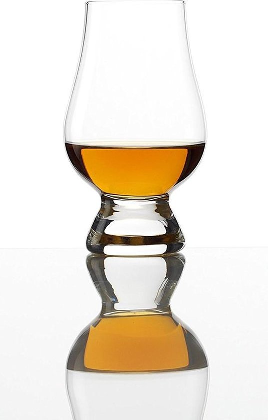 Glencairn Whisky Glazen - 6 stuks + 6 plastic pipetten Combinatiepakket - Glencairn