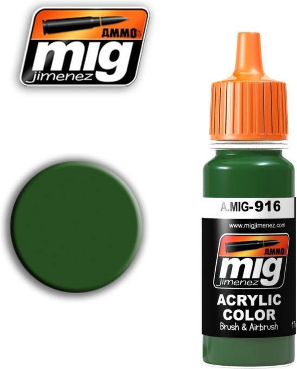 AMMO MIG 0916 Green Base - Acryl Verf flesje