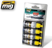 Mig - Usaf Set 1 Grey Modern Jets (Mig7202) - modelbouwsets, hobbybouwspeelgoed voor kinderen, modelverf en accessoires
