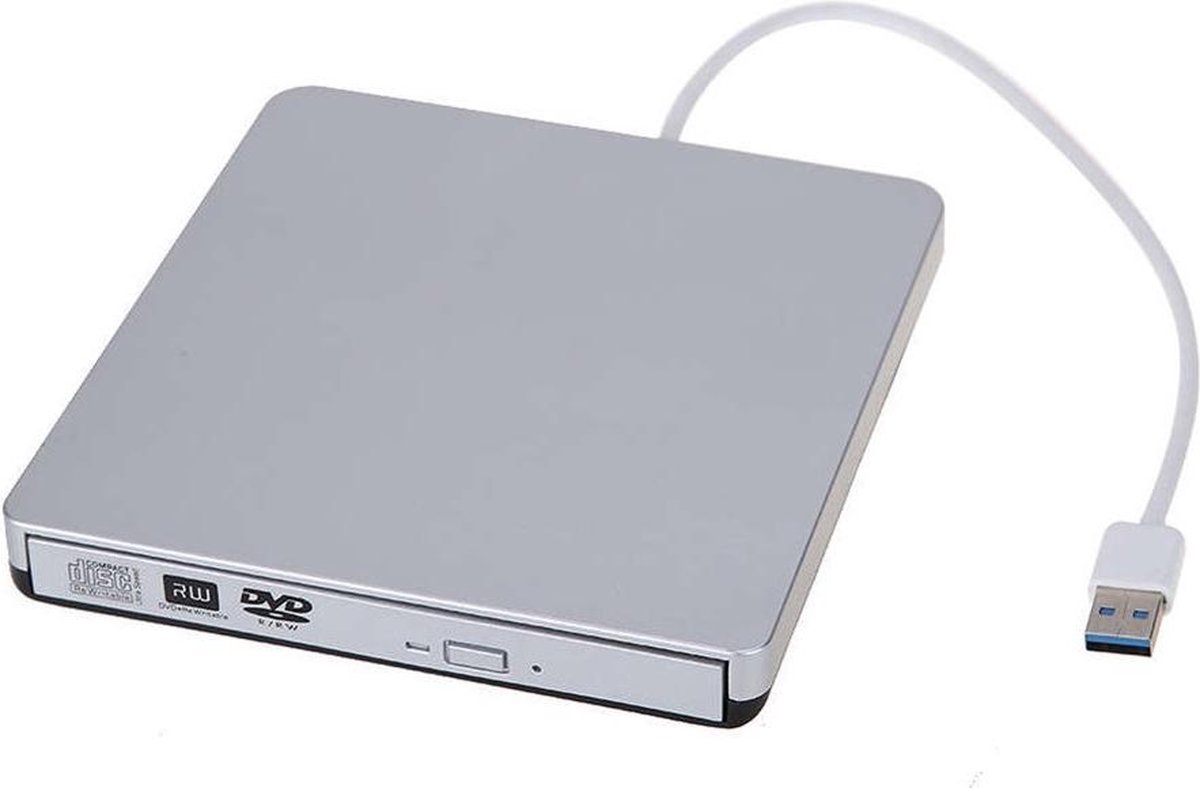 Externe CD/DVD speler voor laptop of computer met usb Plug & Play