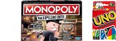 Gezelschapsspel - Monopoly Valsspelers & Uno - 2 stuks
