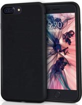 BMAX Siliconen hard case hoesje voor iPhone 7/8 Plus / Hard cover - Zwart