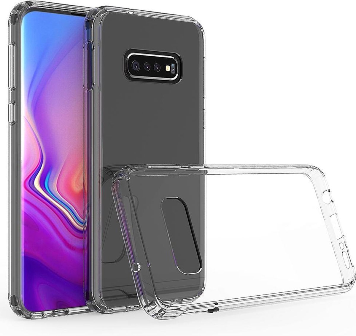 BMAX TPU hard case hoesje geschikt voor Samsung Galaxy S10e / Hard cover - Transparant