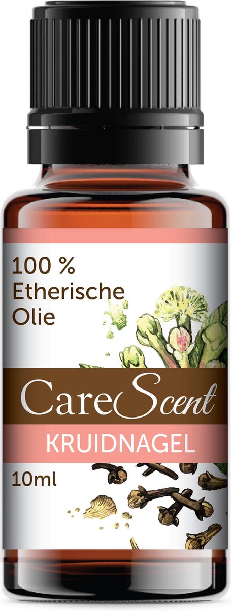 Goedkoopste CareScent Kruidnagel Etherische Olie - Aromatherapie - Essentiële Olie - Kruidnagelblad - Geur voor Aroma Diffusers - 10 ml
