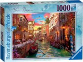 Ravensburger puzzel Romantisch Venetië - Legpuzzel - 1000 stukjes