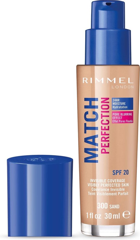 Rimmel London Match Perfection Foundation - 300 Sand - Beige