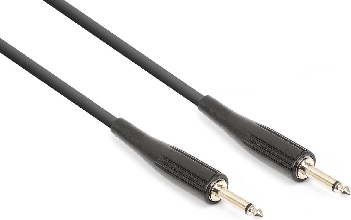 Vonyx luidsprekerkabel met 6.3mm jack (mono) connectoren - 6 meter