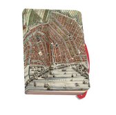 Notitieboek A5, zachte kaft: Kaart van Amsterdam Blaeu, Scheepvaartmuseum