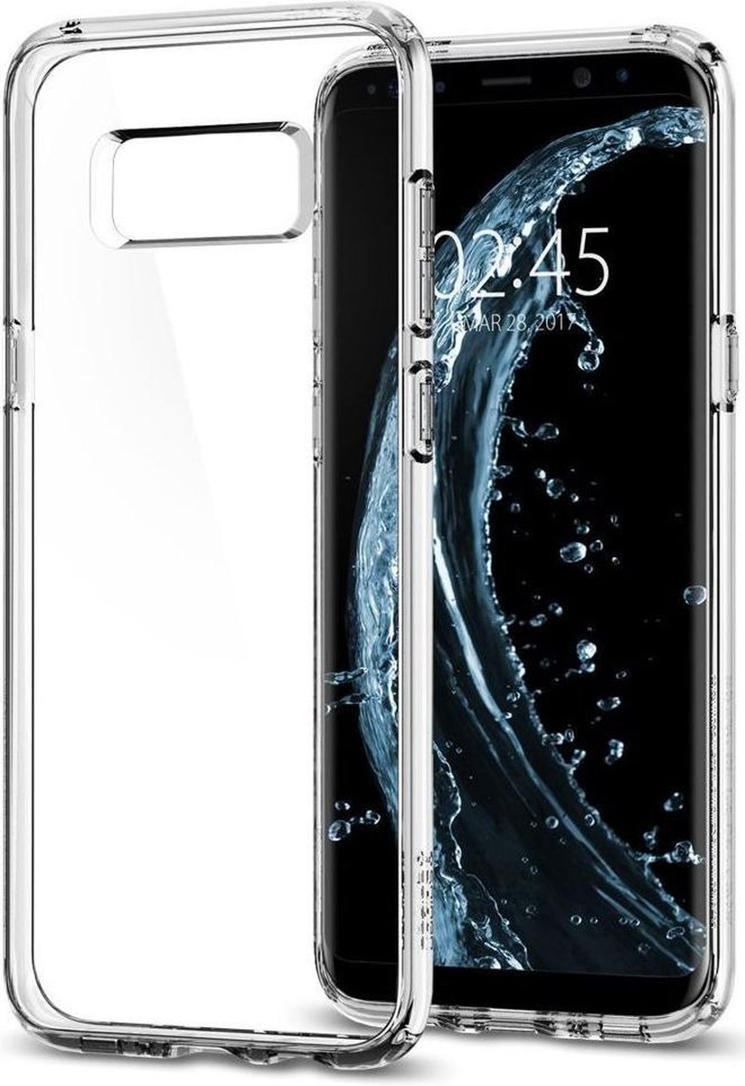 Galaxy S8 hardcover achterkant - transparant