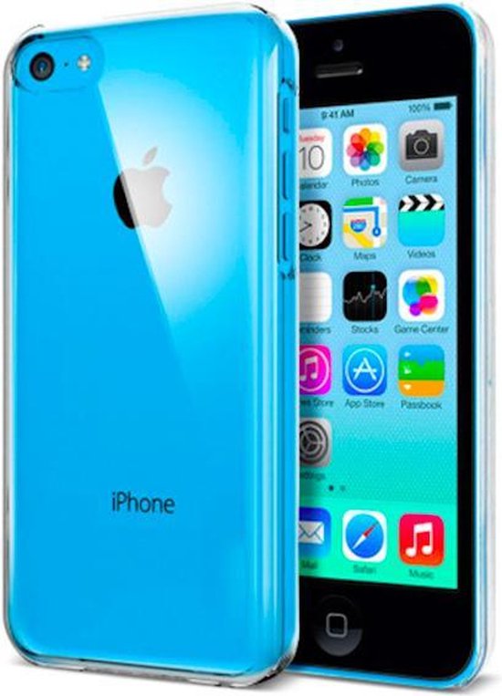 Vacature Componeren water iphone 5c hoesje - Apple iPhone 5c hoesje case siliconen transparant - hoesje  iPhone... | bol.com