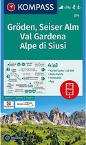 Gröden, Seiser Alm, Val Gardena, Alpe di Siusi 1:25 000