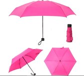 Opvouwbare Mini Paraplu – Opvouwbaar – Handig Formaat – Fuchsia