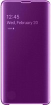 Basic Hoesjes - Flip case Cover - Voor Samsung Galaxy S10e - Paars - Violet