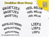 Clearstamp - Precision - Dutch Texts - APST003