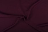 Texture/Polyester stof - Donker bordeaux - 25 meter