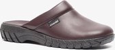 Blenzo leren heren pantoffels - Rood - Maat 48