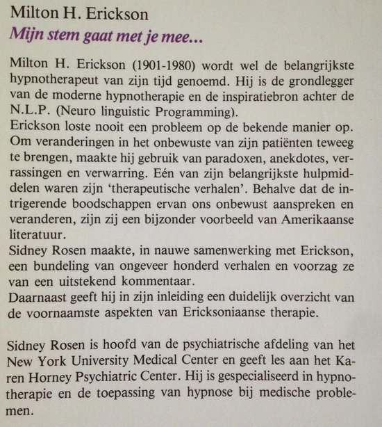 Mijn stem gaat met je mee ...