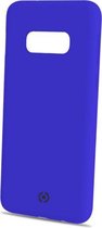 Celly Feeling Silicone Back Cover Samsung Galaxy S10E Blauw
