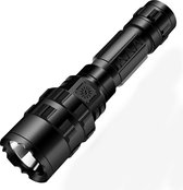 USB opladen 1600LM XML-L2 sterke LED fixed focus zaklamp met 5-modi