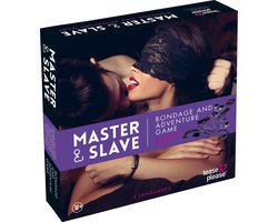 Tease & Please Master & Slave Bondage - Paars - Erotisch Bordspel