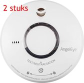 Angeleye – rookmelder - 2 stuks rookmelders Elegance Expert Duo - ST 620 FR– levensduur batterij 10 jaar