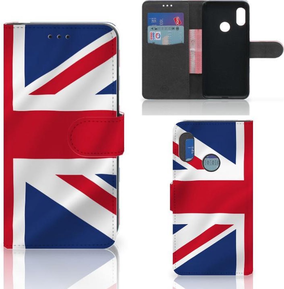 Boekhoesje voor Xiaomi Mi A2 Lite Bookstyle Case Groot-Brittannië