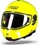 Nolan N100-5 Hi-Visibility N-Com 022 Systeemhelm - Motorhelm - Maat XL