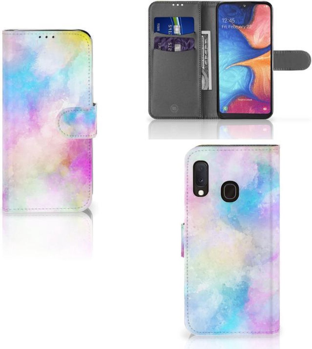 Hoesje Samsung Galaxy A20e Watercolor Light