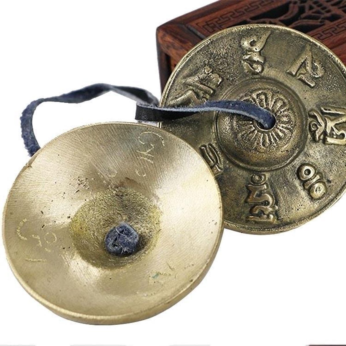 Gandhanra Tibetaanse Tingsha Bel Set - Tibetaanse Cymbals - voor