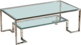 Salontafel Inci Zilver 130 x 70 cm