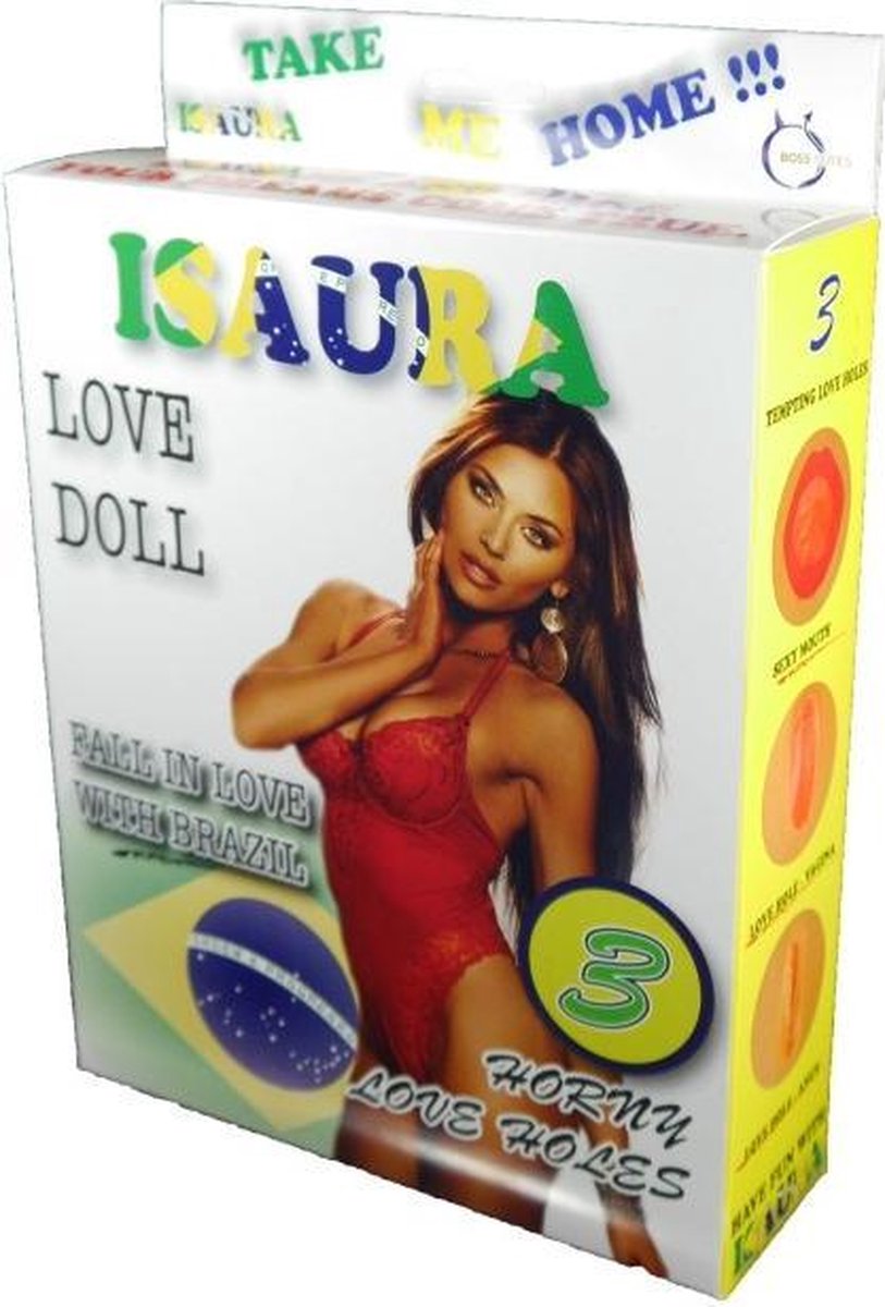 Goedkoopste Bossoftoys - Blowup Doll - super coole opblaaspop - met meerdere ingangen