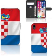 Bookstyle Case Geschikt voor iPhone XR Kroatië
