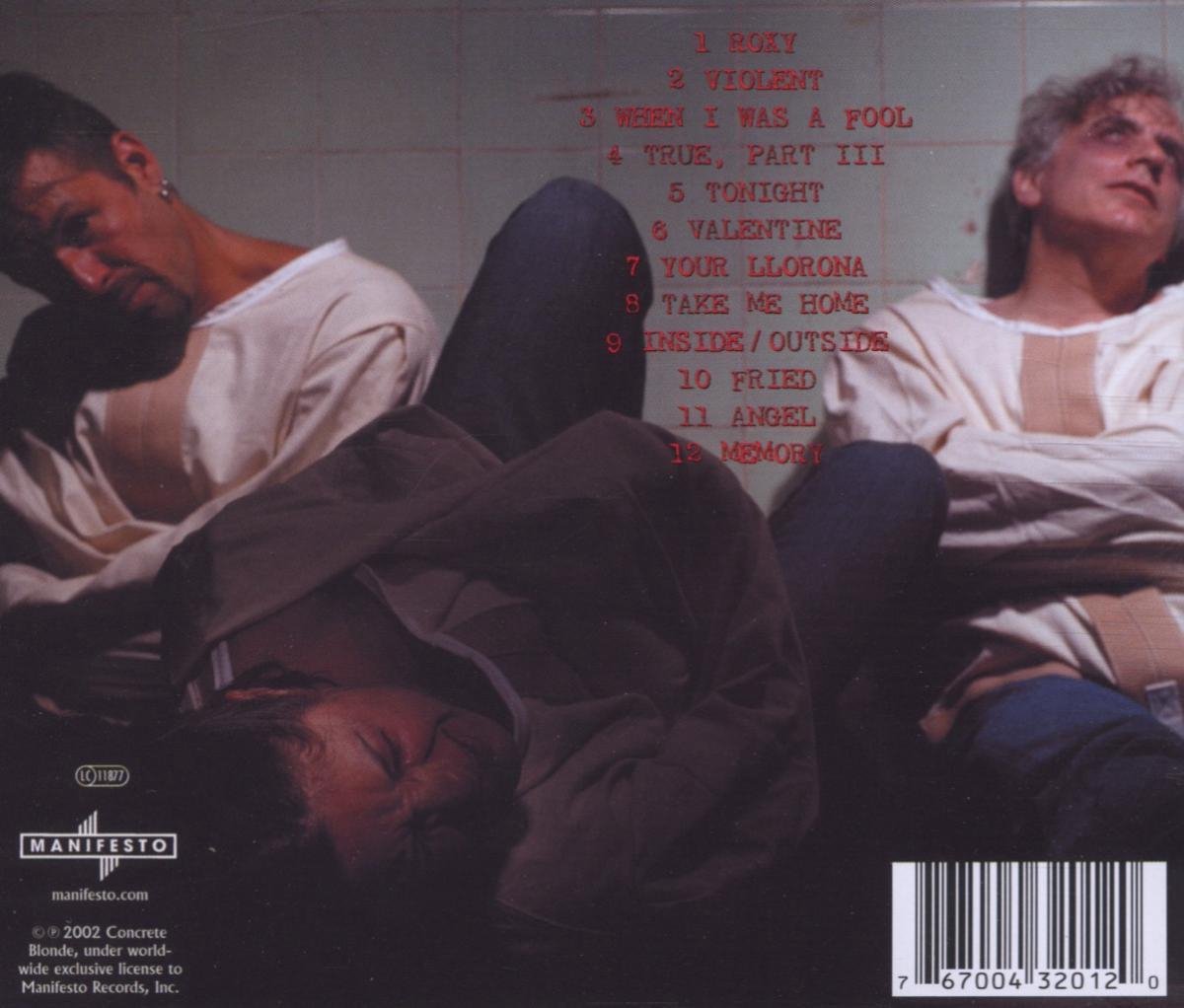 Group Therapy, Concrete Blonde CD (album) Muziek