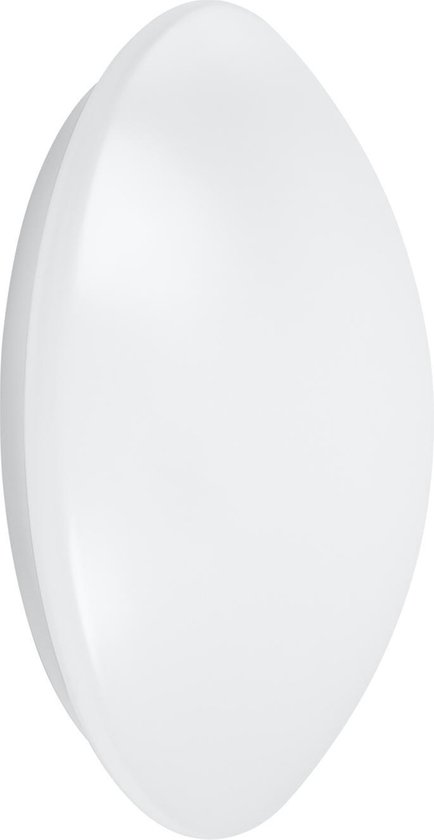 LEDVANCE - LED Plafondlamp met Bewegingssensor - Surface Circular 350 Sensor - 18W IP44 - Opbouw Rond Wit - Warm Wit 3000K