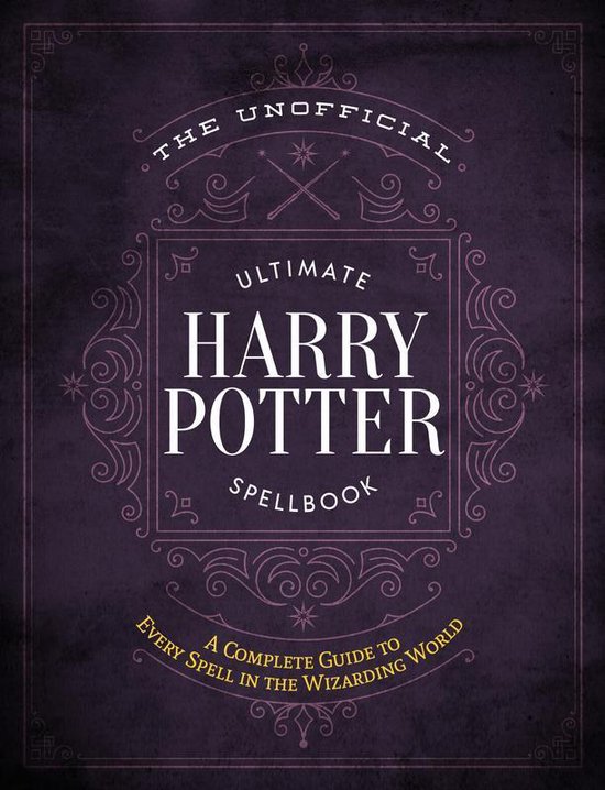 Boek cover The Unofficial Ultimate Harry Potter Spellbook van Media Lab Books (Hardcover)