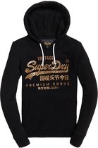 Superdry Trui - Maat XS - Vrouwen - zwart/goud | bol.com
