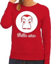 Rode Salvador Dali sweater voor dames XS