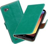 BestCases.nl LG Q6 Pull-Up booktype hoesje groen