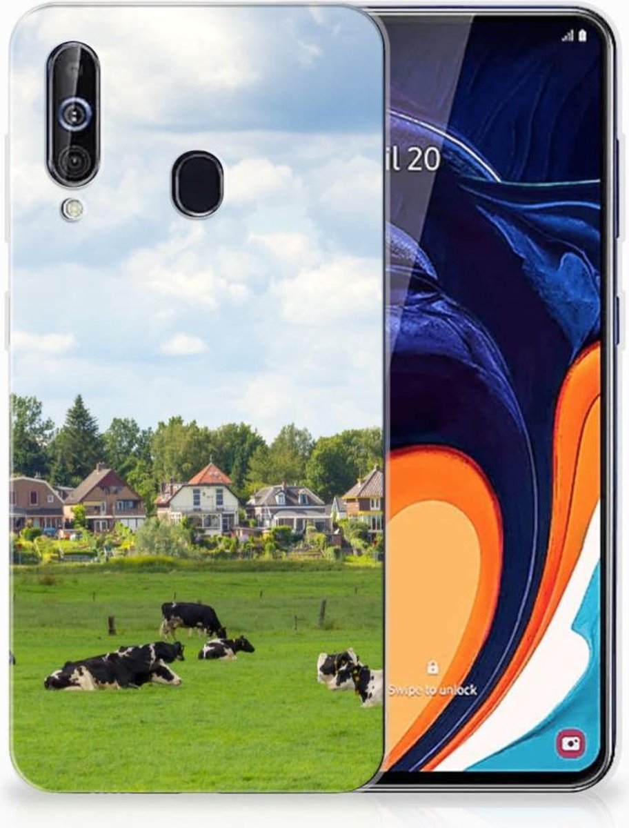 Samsung Galaxy A60 TPU Hoesje Koeien