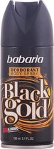 Babaria - BLACK GOLD deo vaporizador 150 ml