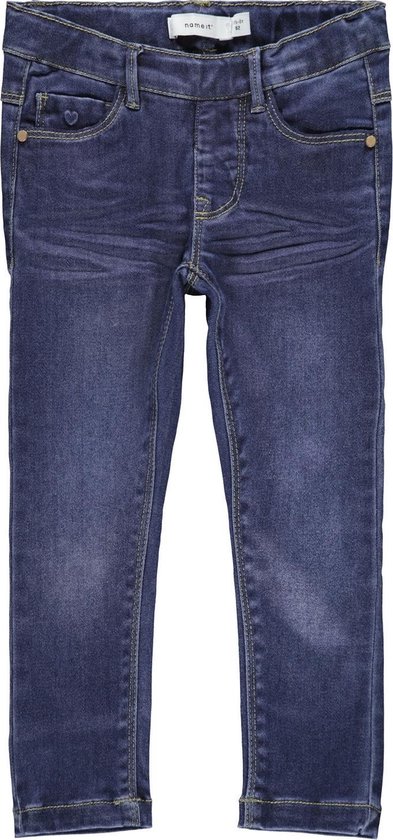 Name it Meisjes Jeans Legging - Dark Blue Denim - Maat | bol.com