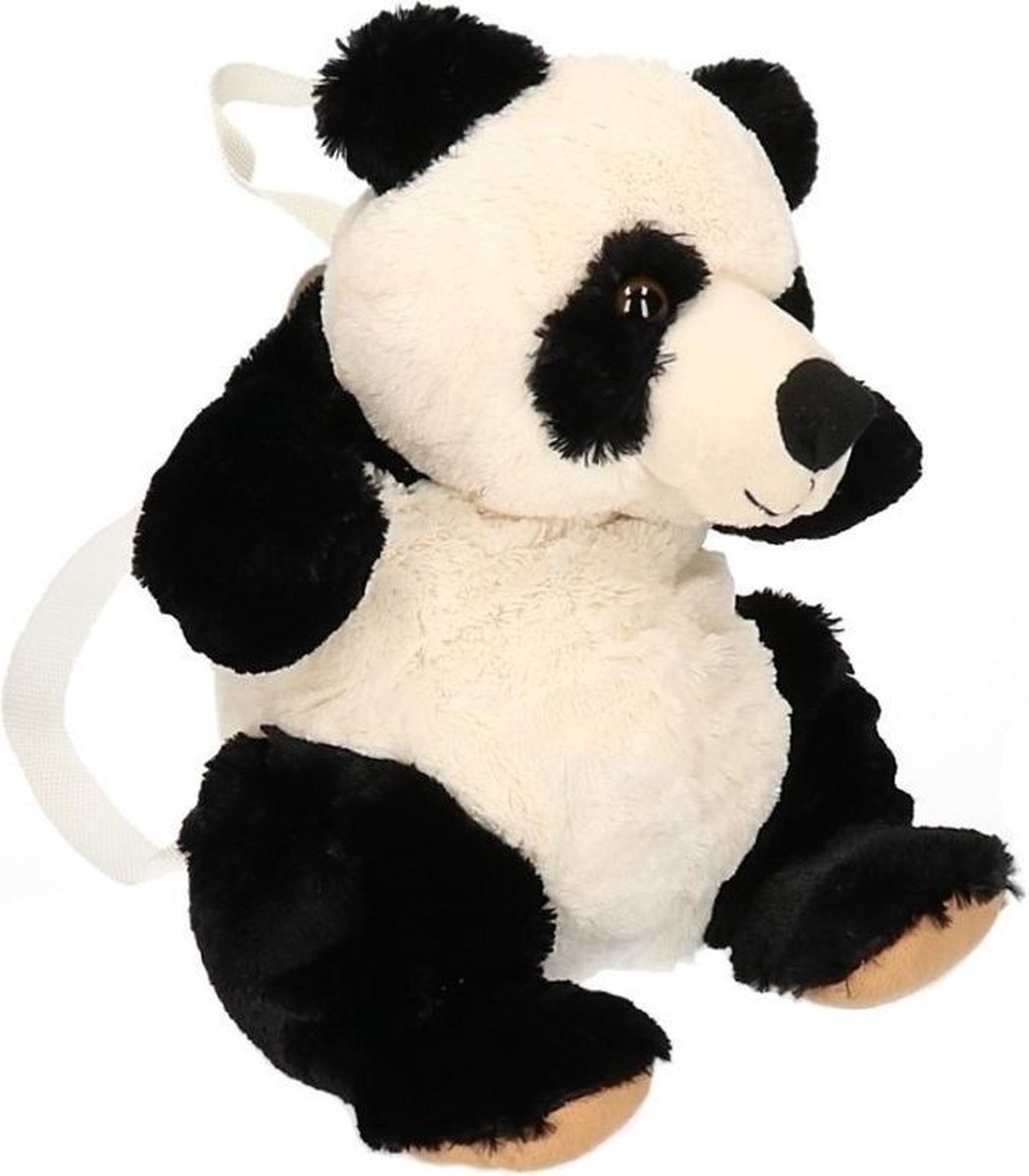 Pluche panda beer rugzak knuffel 22 cm