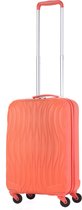 CarryOn Wave Handbagagekoffer - 55cm Handbagage met USB aansluiting - 5 jaar garantie - Koraal