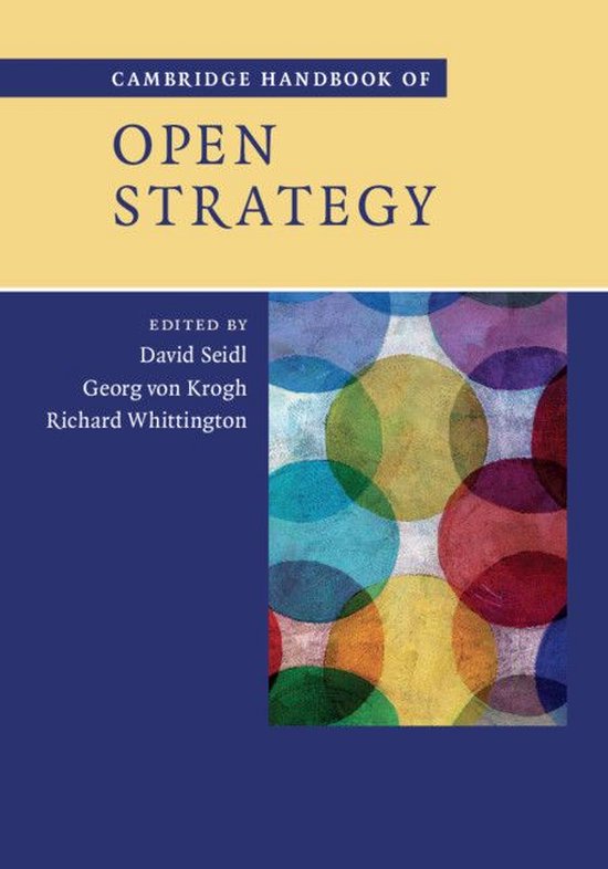 Cambridge Handbook of Open Strategy - cover