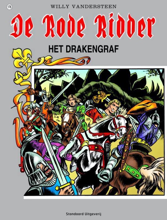 Cover van het boek 'De rode ridder / 176' van Willy Vandersteen